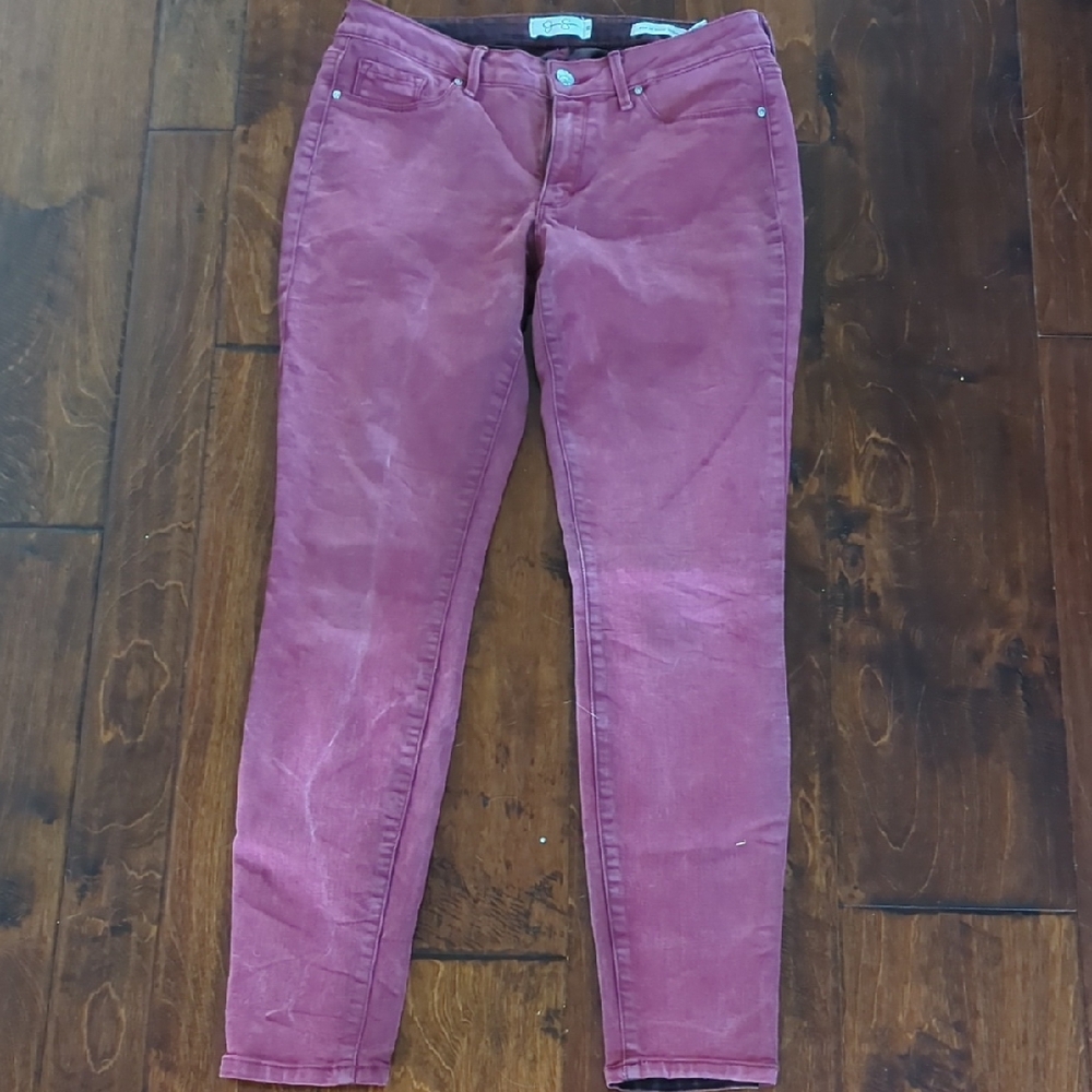Red Skinny Jeans